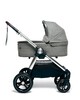 Ocarro Woven Grey Pushchair with Woven Grey Carrycot image number 8